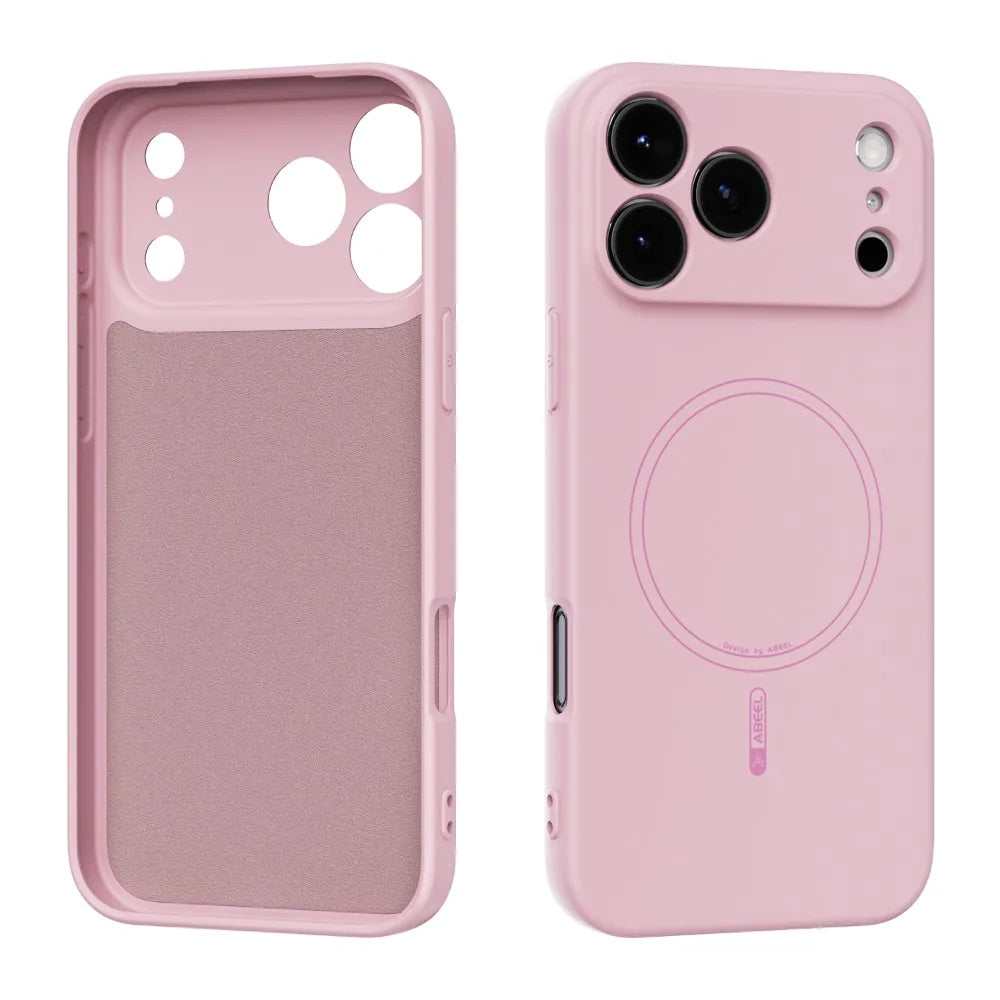 Magnetic for Magsafe Wireless Charge Liquid Silicon Case for iPhone 17 Pro Max 17Air 17Pro 17Pro Max Protective Shell Soft Cover