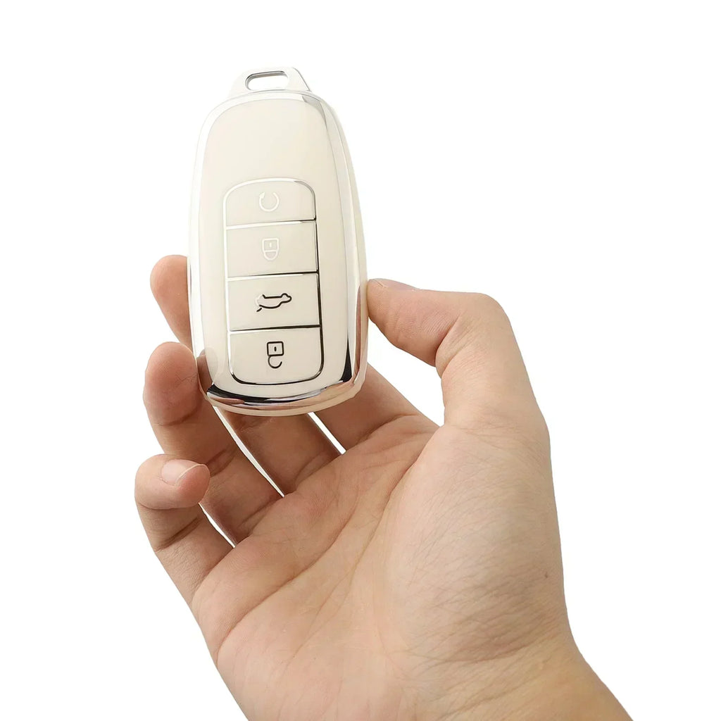 TPU Car Key Case Cover Protector Shell Fob Trim For Chery for Tiggo 8-PLUS 8 Pro 7 Pro Arrizo 5-PLUS- 2021 Interior Accessories