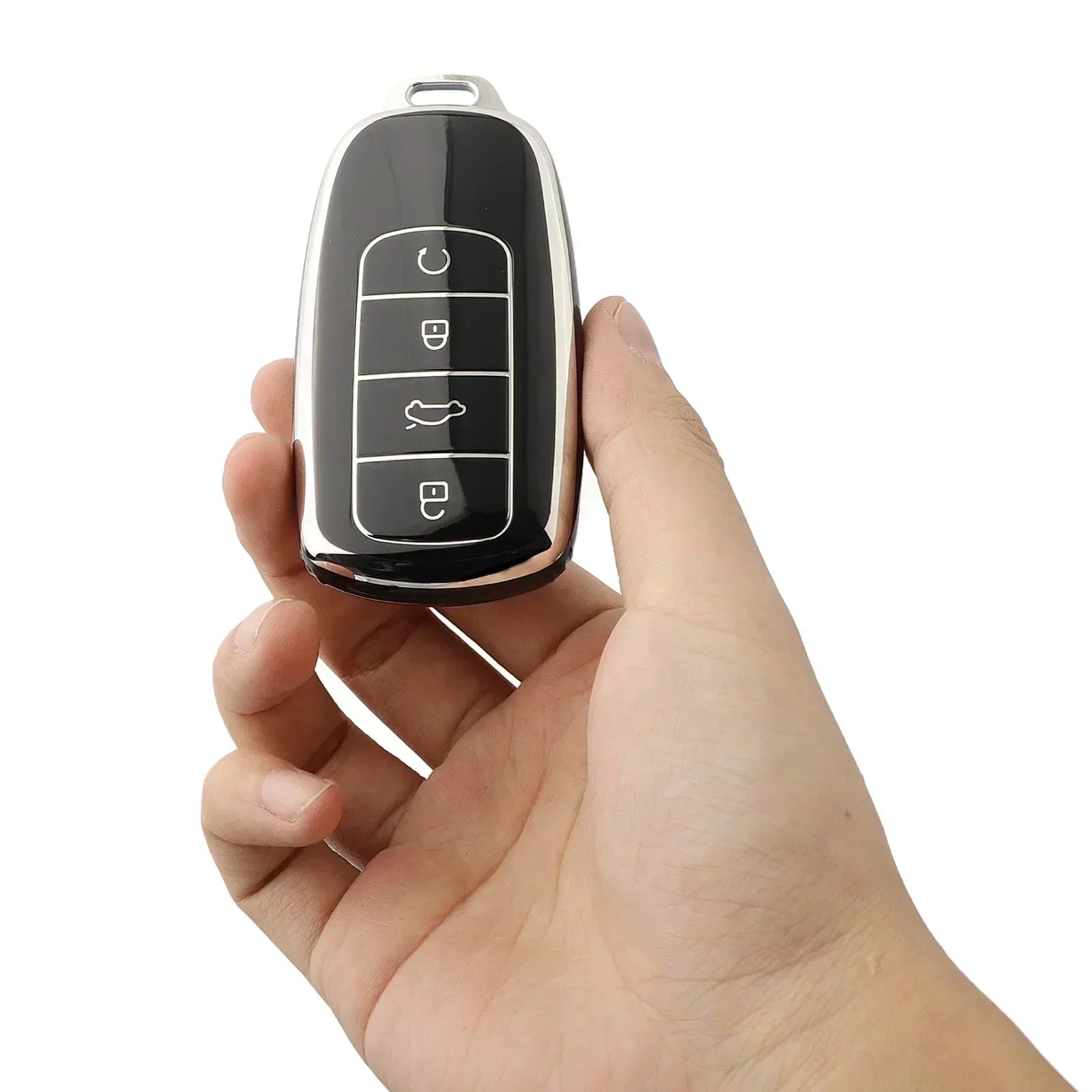 TPU Car Key Case Cover Protector Shell Fob Trim For Chery for Tiggo 8-PLUS 8 Pro 7 Pro Arrizo 5-PLUS- 2021 Interior Accessories